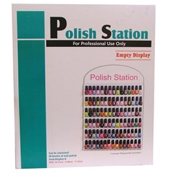 Wall Mounted Polish Station Display Clear Acrylic